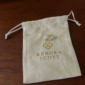 Gold Kendra Scott earrings, worn a few times.